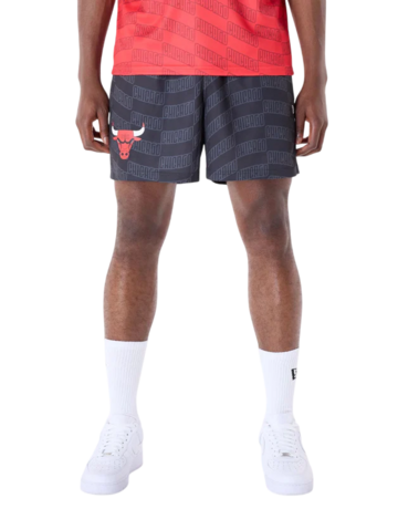 New Era NBA Chicago Bulls All Over Print Graphic Shorts