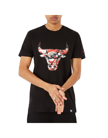 New Era NBA Chicago Bulls Camo Logo T-Shirt