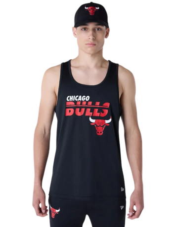 New Era NBA Chicago Bulls Essentials Tank Top "Black"