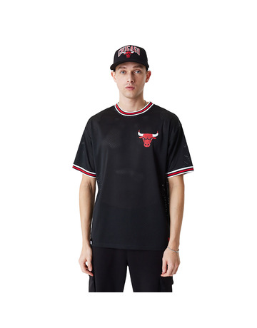 New Era NBA Chicago Bulls Lifestyle Mesh Oversized T-Shirt