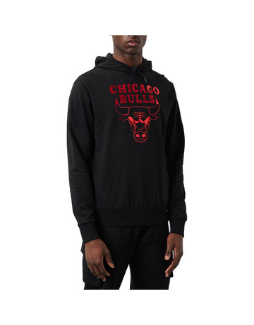 Neu Era NBA Chicago Bulls Logo Foliendruck "Black-Red Metallic"