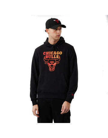 Neu Era NBA Chicago Bulls Neon Fade Logo Hoodie
