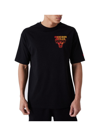 Neu Era NBA Chicago Bulls Neon Fade Logo Tee