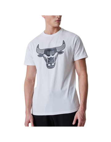 Neu Era NBA Chicago Bulls Outline Tee "Weiß"
