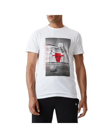 Neue Era NBA Chicago Bulls Fotografie Tee