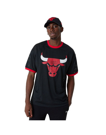 Neue Era NBA Chicago Bulls Team Logo Mesh OS Tee