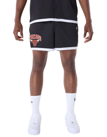 In den Einkaufswagen New Era NBA Chicago Bulls Team Logo Shorts "Black " New Era NBA Chicago Bulls Team Logo Shorts "Black "