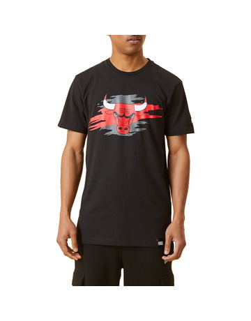 New Era NBA Chicago Bulls Tear Logo T-Shirt "Black"