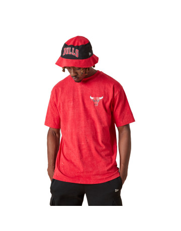 New Era NBA Chicago Bulls Washed Pack Graphic T-Shirt