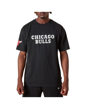 New Era NBA Chicago Bulls Wordmark Logo T-Shirt