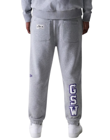 New Era NBA Golden State Warriors Varsity Sweatpant "Heather Gray"