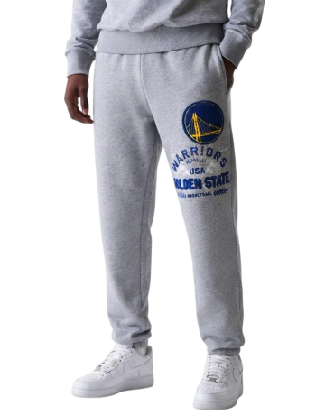 New Era NBA Golden State Warriors Varsity Sweatpant "Heather Gray"