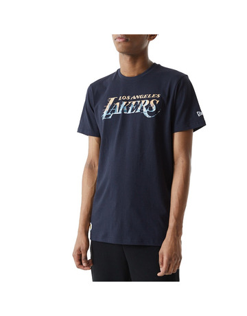 New Era NBA L.A Lakers Graphic Logo T-Shirt "Navy"