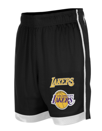 New Era NBA L.A Lakers H2 Mesh Short "Black"