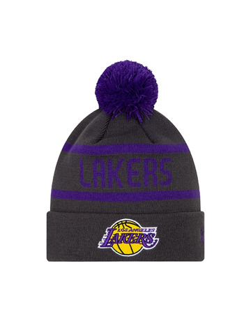 Neue Ära NBA L.A. Lakers Jake Cuff Mütze Pompom