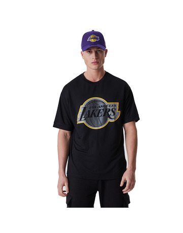 Neu Era NBA L.A. Lakers Outline Mesh überdimensioniert Tee
