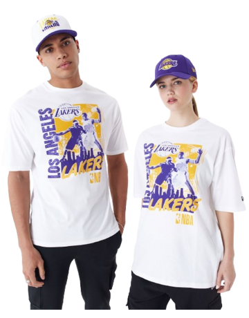 In den Einkaufswagen New Era NBA L.A Lakers Player Graphic Oversized T-Shirt New Era NBA L.A Lakers Player Graphic Oversized T-Shirt