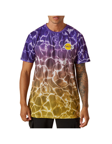In den Einkaufswagen Neu Era NBA L.A Lakers Team Farbe Wasserdruck T-Shirt Neu Era NBA L.A Lakers Team Farbe Wasserdruck T-Shirt