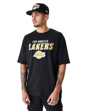 Neu Era NBA L.A Lakers Team Script Oversized T-Shirt