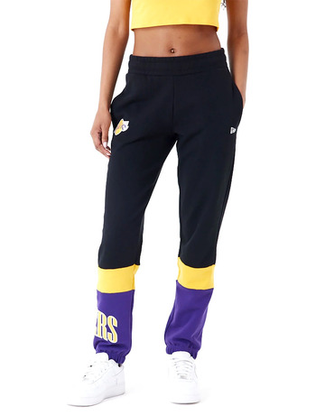 Neu Era NBA L.A. LAkers Frauen Farbe Block Joggers