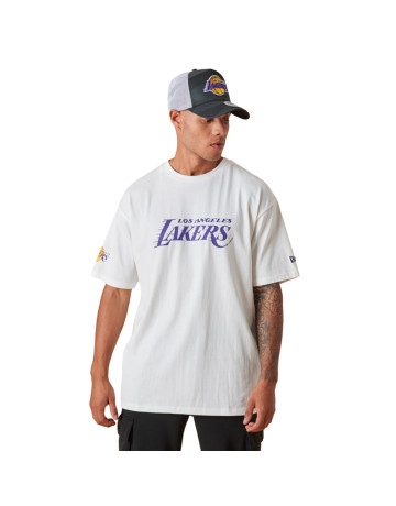 Neu Era NBA L.A Lakers Wordmark Logo T-Shirt