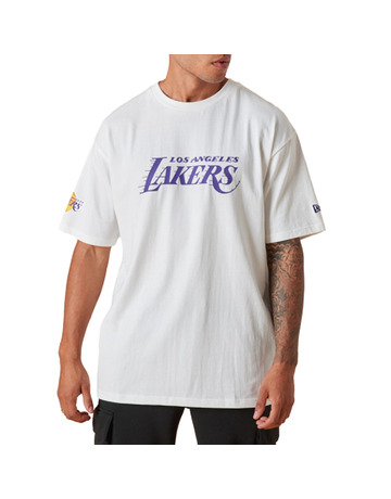 In den Einkaufswagen Neu Era NBA L.A Lakers Wordmark Logo T-Shirt Neu Era NBA L.A Lakers Wordmark Logo T-Shirt