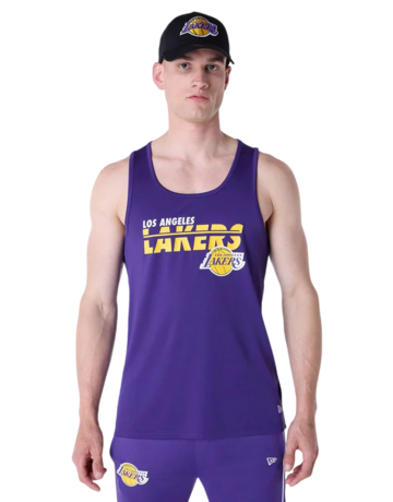 New Era NBA LA Lakers Essentials Tank Top "Purple"