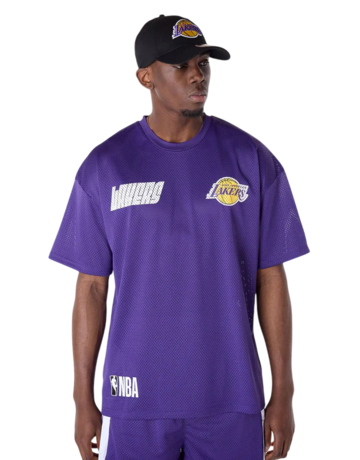 In den Einkaufswagen New Era NBA LA Lakers Graphic Mesh T-Shirt "Purple " New Era NBA LA Lakers Graphic Mesh T-Shirt "Purple "