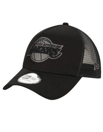 In den Einkaufswagen Neu Era NBA Los Angeles Lakers Schwarz auf Schwarz 9FORTY A-Frame Trucker Neu Era NBA Los Angeles Lakers Schwarz auf Schwarz 9FORTY A-Frame Trucker