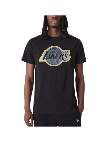 Neu Era NBA Los Angeles Lakers Outline Tee "Schwarz"