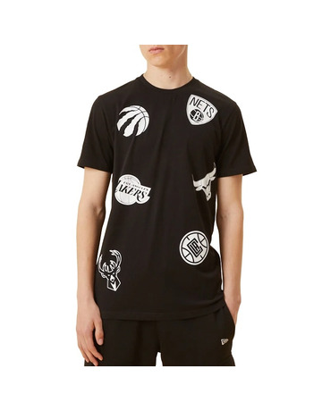 In den Einkaufswagen Neu Era NBA Multi Team Logo T-Shirt "Black " Neu Era NBA Multi Team Logo T-Shirt "Black "