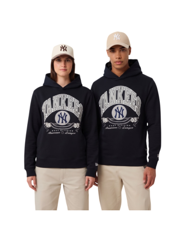 New Era NBA New York Yankees Campus Graphic Hoodie "Dark Blue"