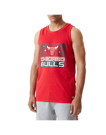 Neu Era NBA Team Chicago Bulls Graphic Tank Top