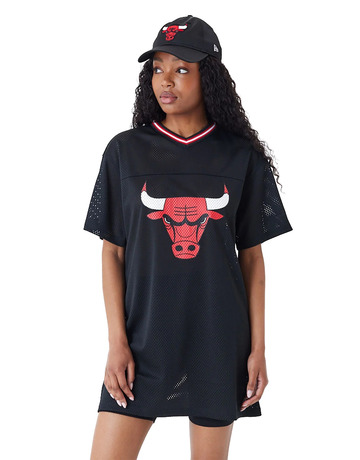 Neu Era NBA Team Chicago Bulls Frauen Mesh Kleid T-Shirt
