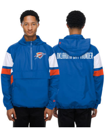 New Era Oklahoma City Thunder H1 Quarter-ZIP 2984 Anorak Windbreaker
