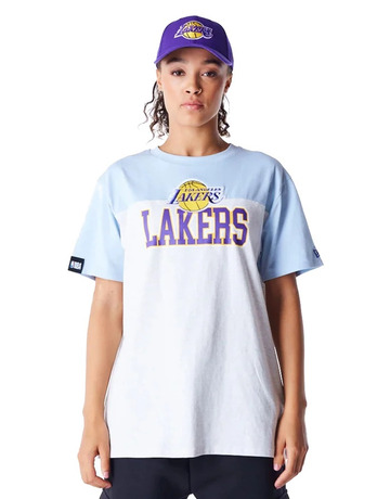 In den Einkaufswagen Neu Era Womens NBA LA Lakers Oversized T-Shirt "Pastel Blue" Neu Era Womens NBA LA Lakers Oversized T-Shirt "Pastel Blue"
