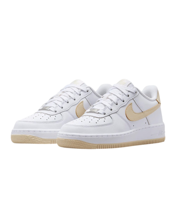 Nike Air Force 1 (GS) "White Light Khaki"