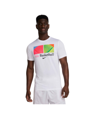 Nike Basketball Dri-FIT Graphics Tee "White"
