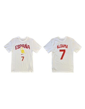 In den Einkaufswagen Nike Camiseta España Basket  # 7 ALDAMA # "White Gym Red" Nike Camiseta España Basket  # 7 ALDAMA # "White Gym Red"