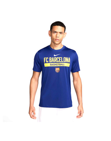 Nike T-Shirt FCB M NK DF Prtc Rtl SS "Royal Blue"