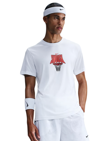 Nike Dri-Fit Basketball T-Shirt "White"
