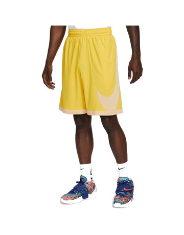 Kurz Nike Dri-FIT Herren Basketball "Vivid Sulfur-Sesam"