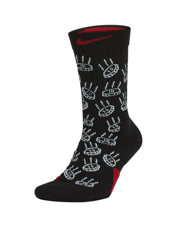 Nike Elite Basketball Graphic Crew Socken Coin Toss (010)