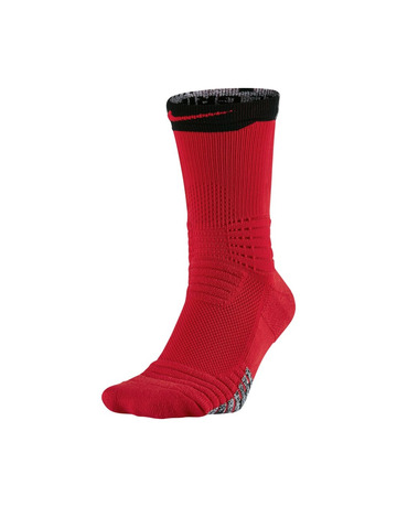 Nike Grip Vielseitigkeit Crew Basketball Socken rot