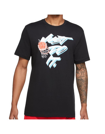 Nike "Just Do It" Basketball T-Shirt "Black"