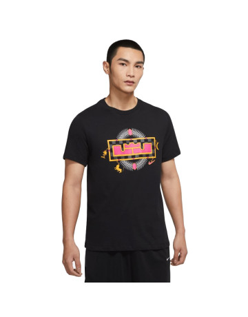 Nike LeBron Herren Basketball T-Shirt "Black"