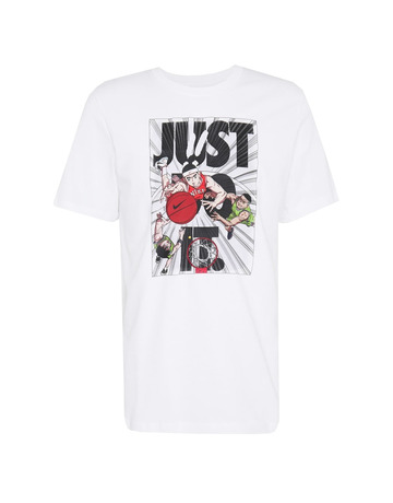 Nike Manga Just Do It Herren Basketball T-Shirt "White"
