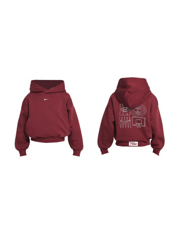 Nike Sudadera Niñ@ Kultur des Basketballs "Team Red"