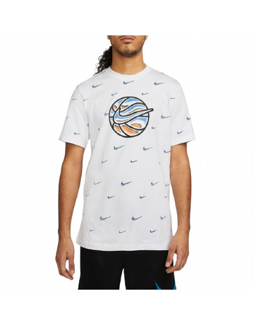 Nike Swoosh Ball Herren Basketball T-Shirt "White"