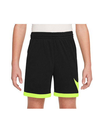 Nike Kids Swoosh Multi+ Dri Fit Short "Black Volt"